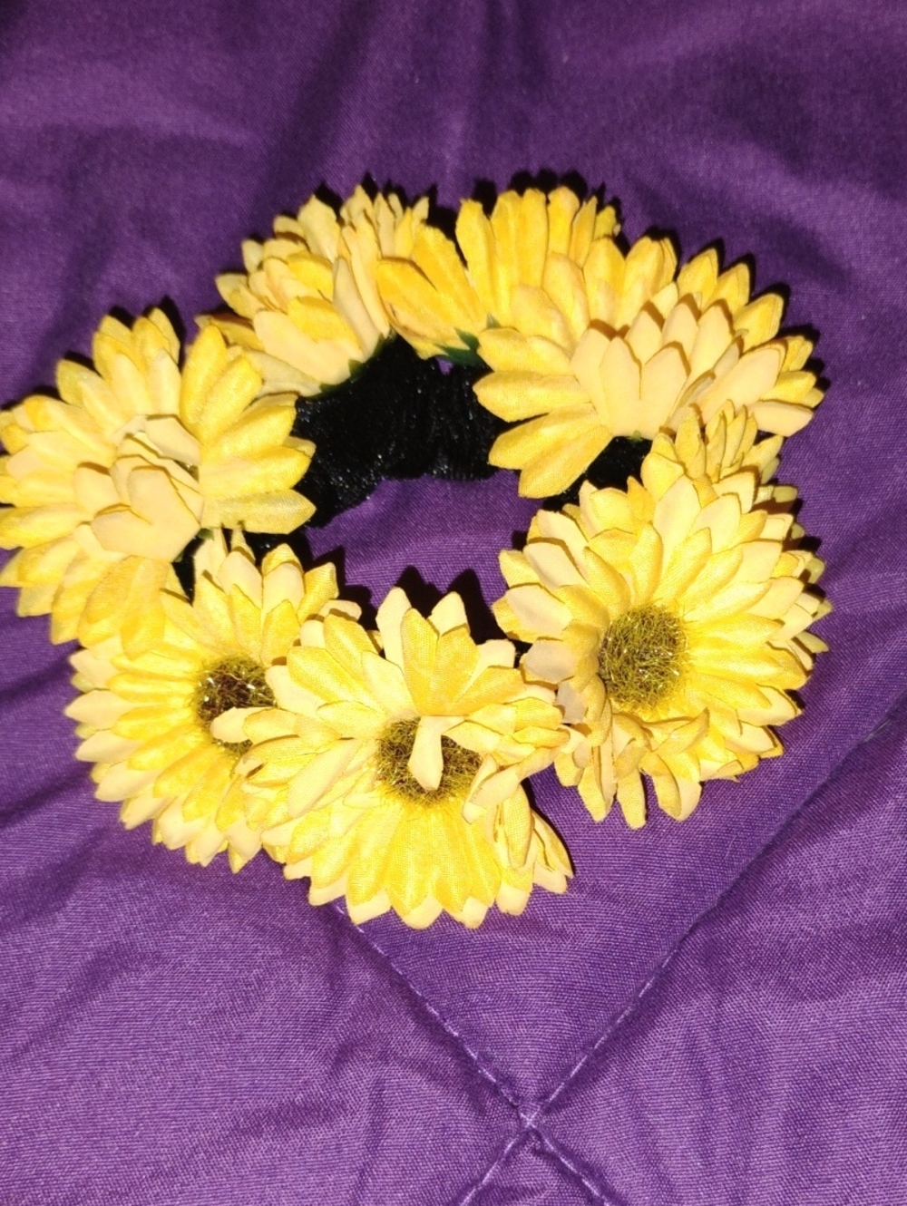 Sunflower Pony Tail